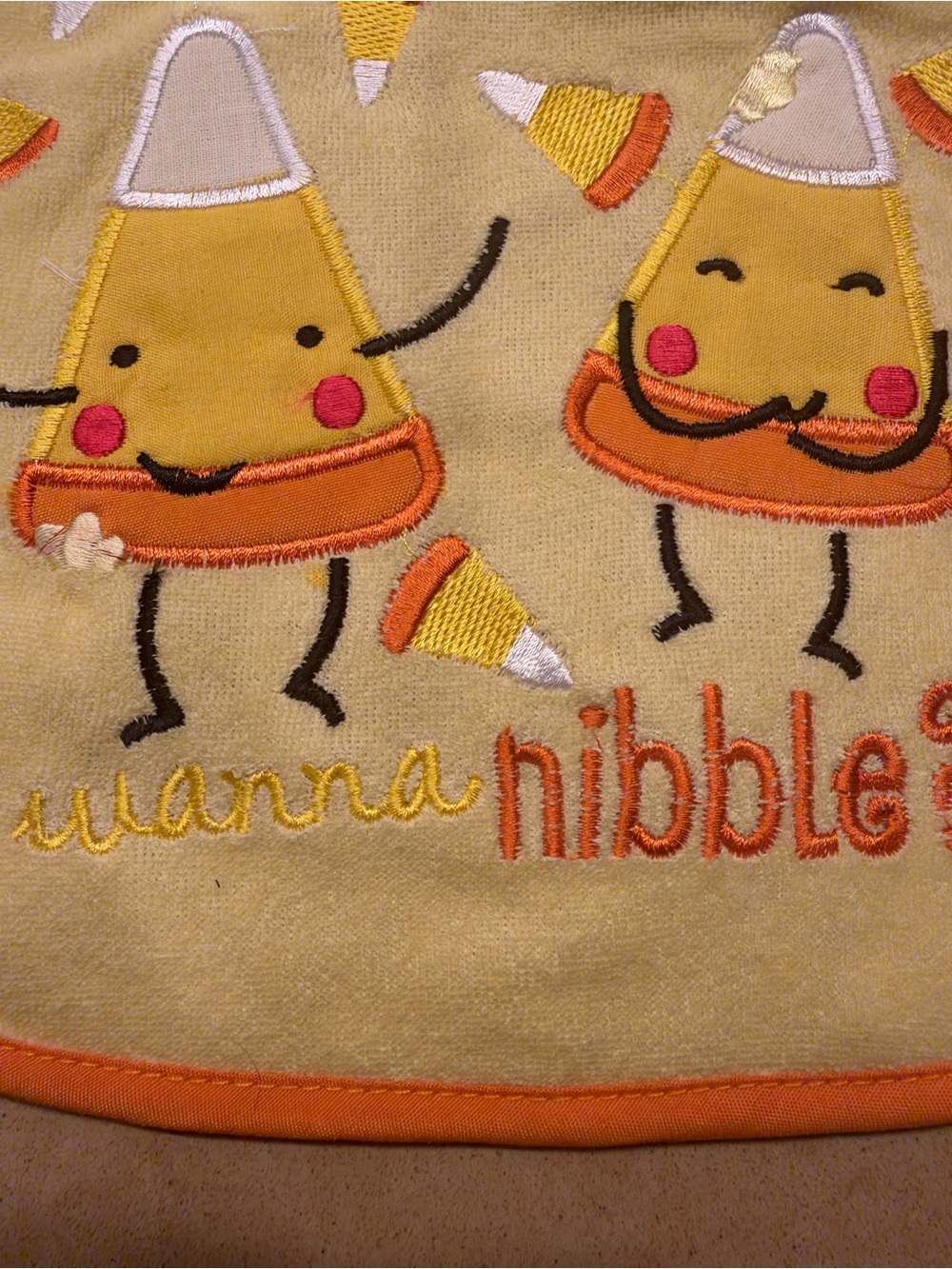 FALL Baby Bib - Picture 3 of 5